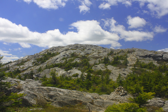 Mount Monadnock Summit from Pumpelly Ridge