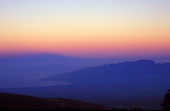 West Maui Dawn from Haleakala