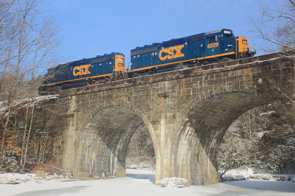 Keystone Arches Double Arch Railroad Bridge Locomotives