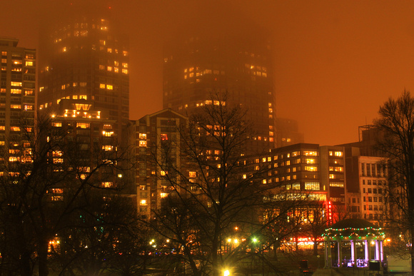Boston Foggy First Night