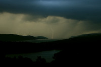 Thunderstorm Lightning over Quabbin Reservoir