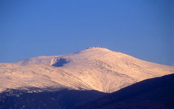 Mount Washington Summit from the West