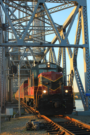 Cape Cod Canal Railroad Bridge Locomotive