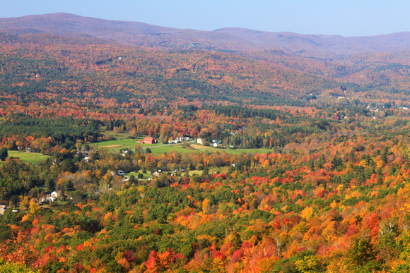 Mohawk Trail Berkshires in Autumn