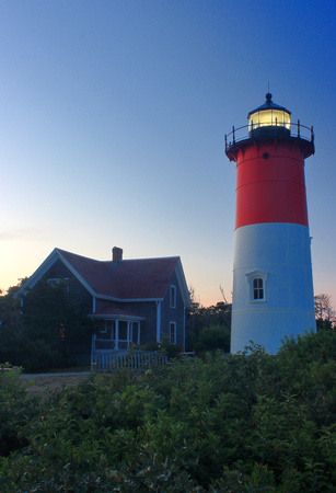 Nauset Lighthouse at Twilight