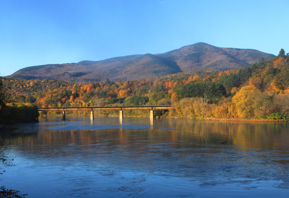 Mount Ascutney and Connecticut River