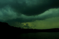 Thunderstorm over Lake