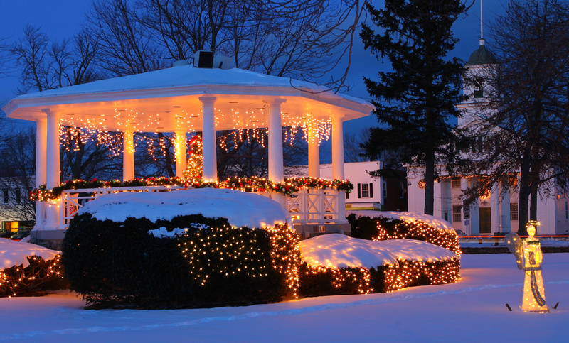 John Burk Photography | Central Massachusetts | Barre Common Holiday ...