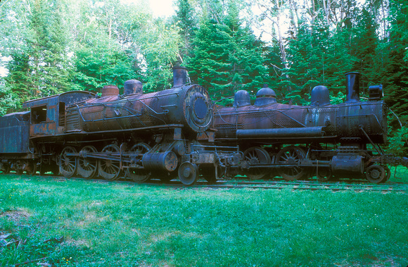 Allagash Wilderness Old Logging Locomotives