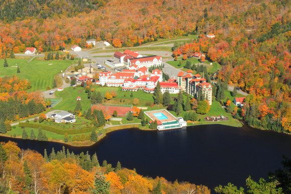 Dixville Notch Balsams from Table Rock Fall Foliage
