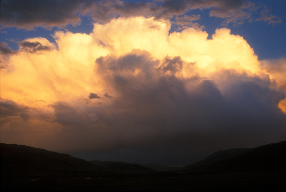 Thunderstorm over Lamar Valley Yellowstone National Park