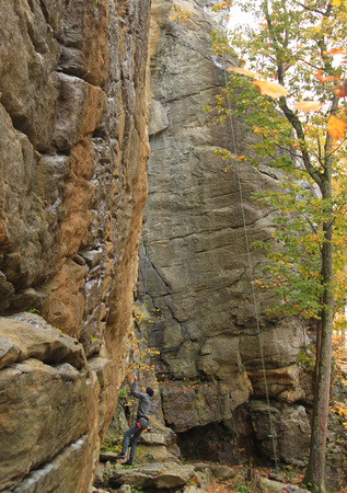 Rock climber Crow Hill