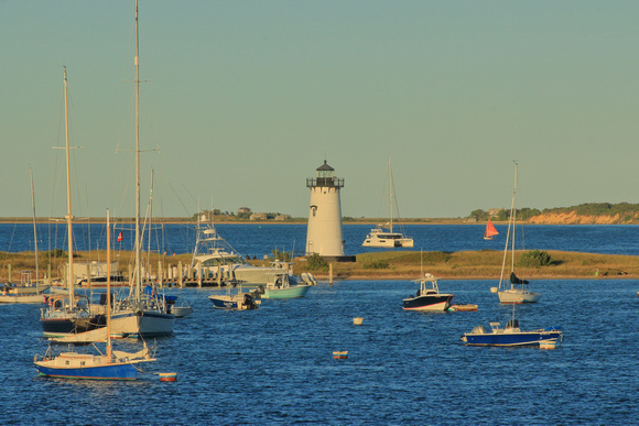 Edgartown Lighthouse and Harbor
