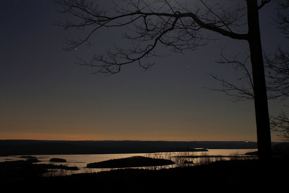 Quabbin Reservoir Moonlight