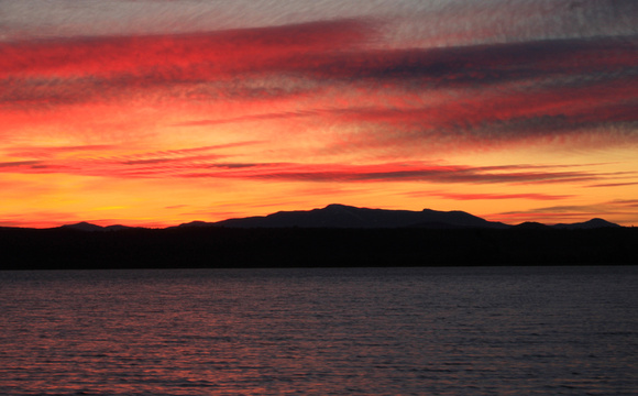 Lake Champlain Sunrise and Mount Mansfield