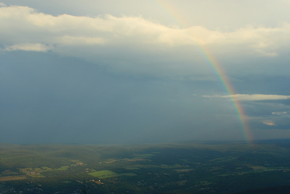 Mount Greylock Adams Overlook Rainbow