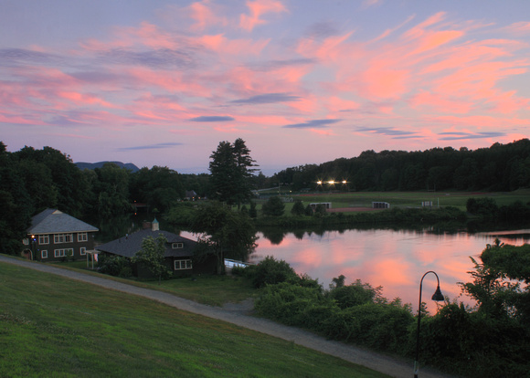 Smith College Paradise Pond Mill River Sunset
