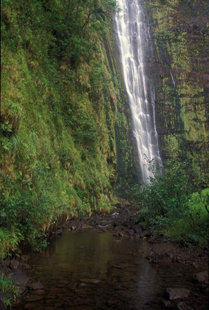 Waimoku Falls closeup