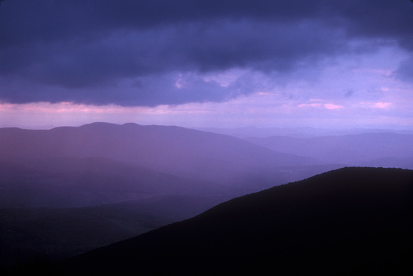 Mount Greylock Summit Evening Storm