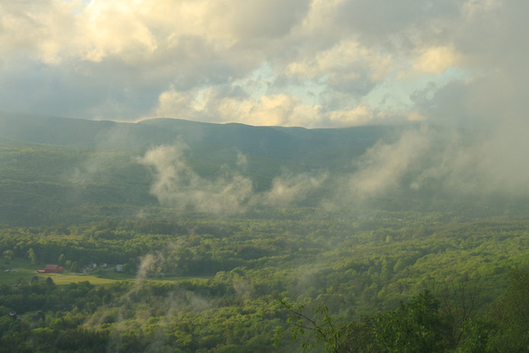 Berkshires Clearing Storm Mohawk Trail