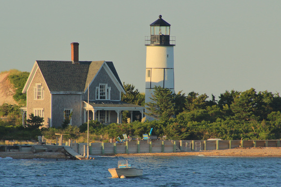Sandy Neck Lighthouse from water
