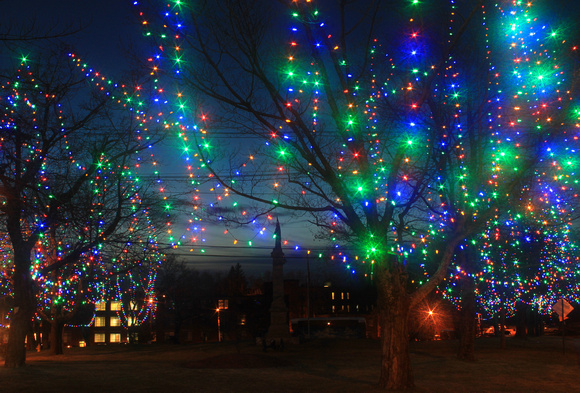 Gardner Monument Park Holiday Lights