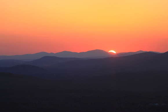 White Mountain National Forest Sunset