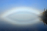 Fogbow at Mountain View Pond